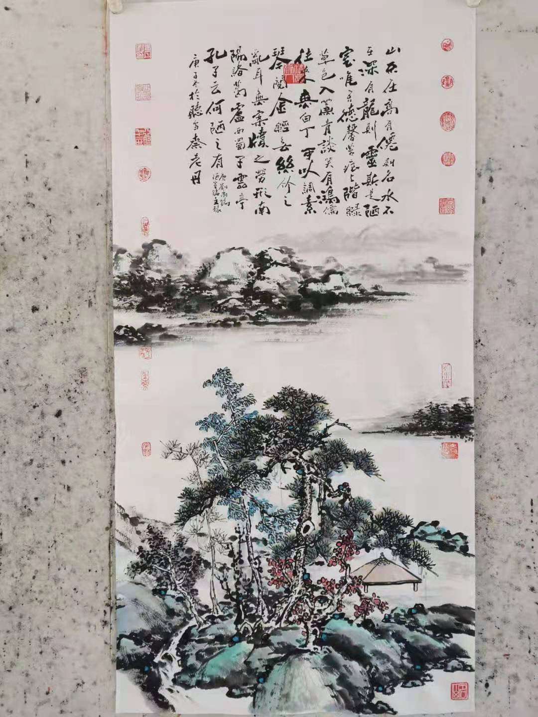 孟丹国画 (2)
