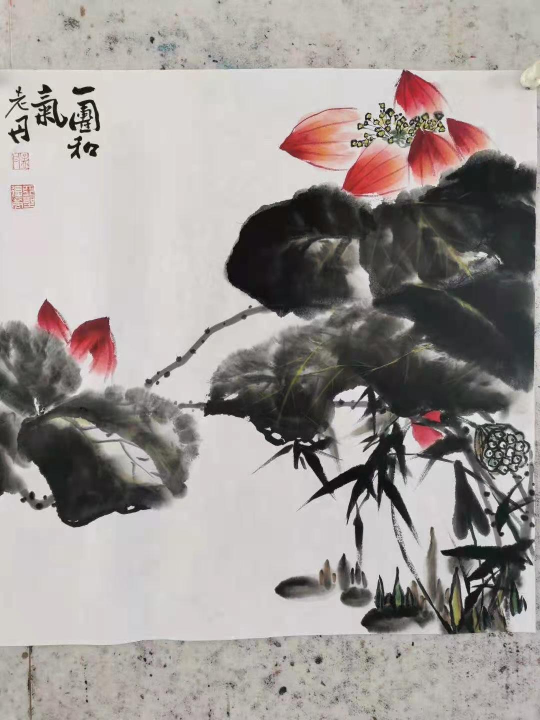 孟丹国画 (3)