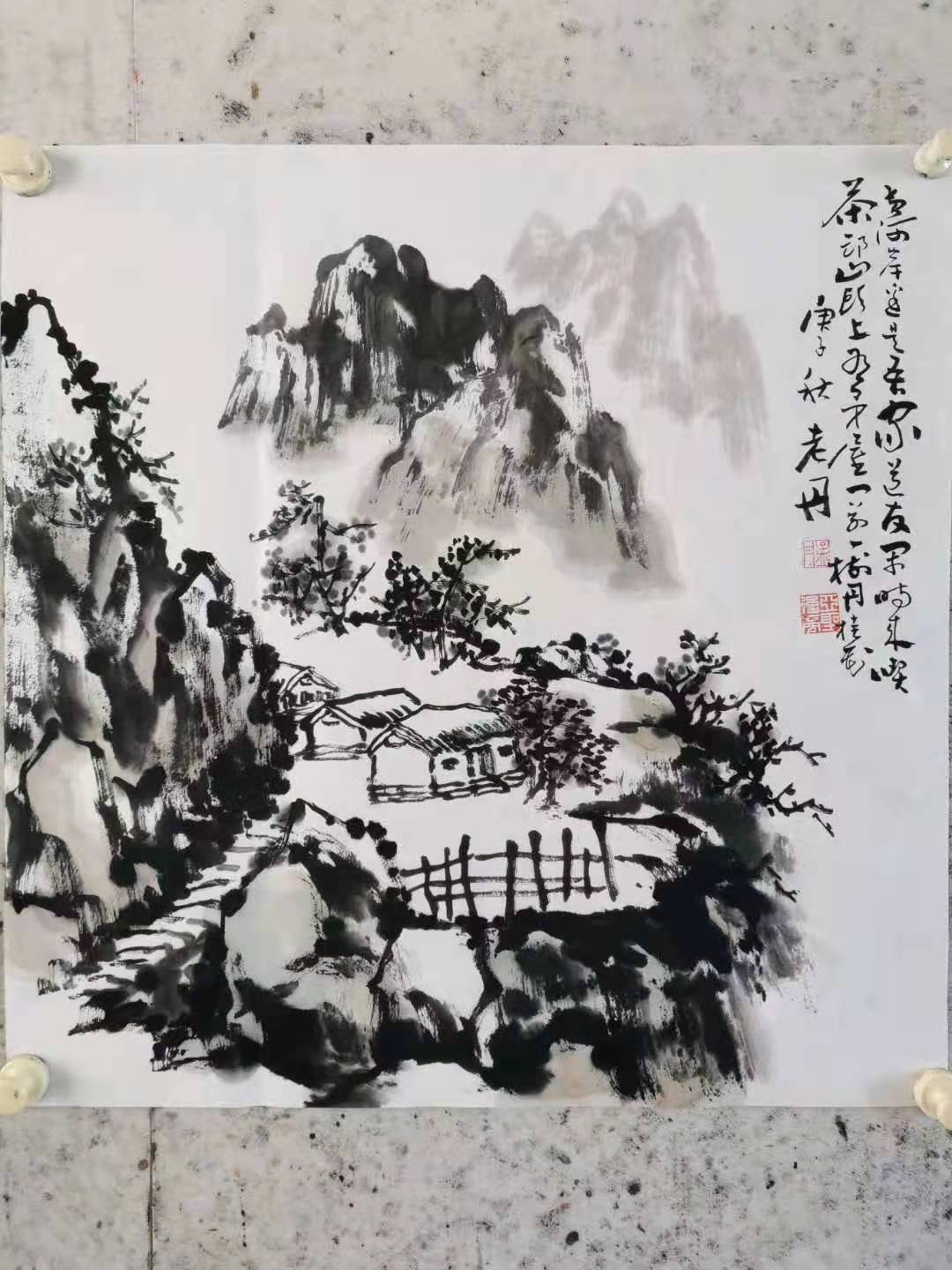 孟丹国画 (4)