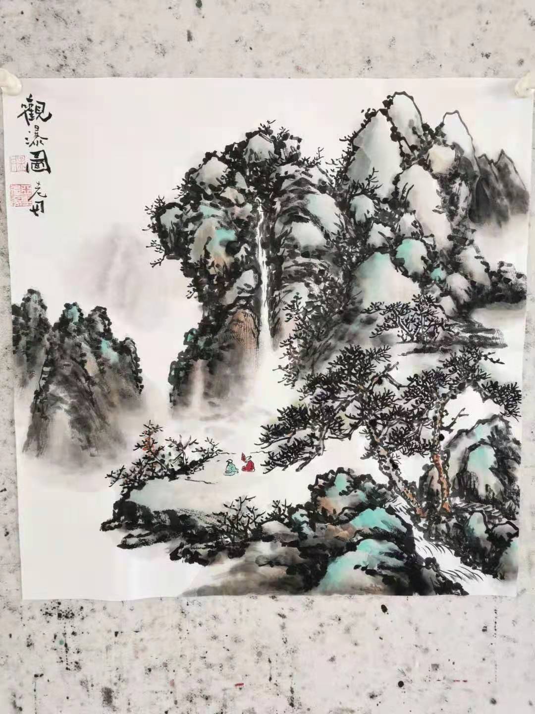 孟丹国画 (8)